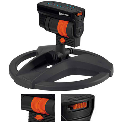 Zraszacz wahadłowy Gardena AquaZoom Compact do powierzchni 216 m2 18708-20