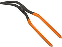 Cęgi dekarskie szczypce odgięte 45' ze stali Cr-Mo i szerokości szczęk 60 mm Neo 31-075