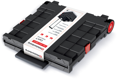 Wózek składany na kółkach o wymiarach 39,6 x 37 x 96 cm Kistenberg CART T KCT4040