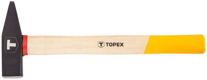 Młotek ślusarski z trzonkiem z drewna jesionowego o wadze 1000 g Topex 02A410