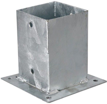 Podstawa słupa przykręcana prostokątna PSP2/KSB o wymiarach 90 x 150 x 150 x 2 mm