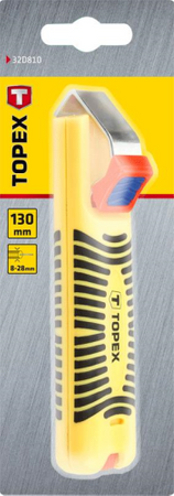 Ściągacz izolacji kabli i przewodów 8 - 28 mm2 Topex 32D810