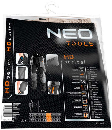 Spodnie robocze Neo 81-220 rozmiar XXL