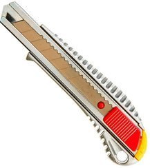 Nóż z ostrzem łamanym o szerokości ostrza 18 mm Topex 17B128