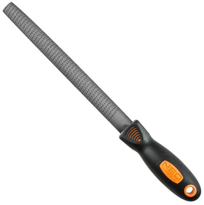 Pilnik do drewna półokrągły wykonany ze stali stopowej T12 o długości 200 mm Neo 37-545