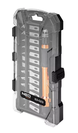 Komplet noży precyzyjnych 14 szt. 63-023 NEO TOOLS