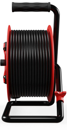 Przedłużacz elektryczny bębnowy warsztatowy o długości 25 m KEL PB-PRO/S/25M/3X1,5/H05RR-F