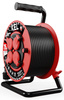 Przedłużacz elektryczny bębnowy warsztatowy o długości 25 m KEL PB-PRO/S/25M/3X1/H05RR-F
