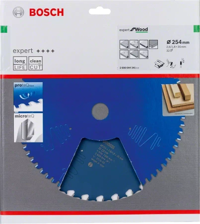 Tarcza pilarska do drewna EXPERT FOR WOOD Bosch 254x30 mm 32 zęby