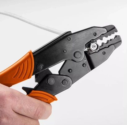 Szczypce do zaciskania końcówek antenowych 1,72-8,1 mm2 01-545 NEO TOOLS