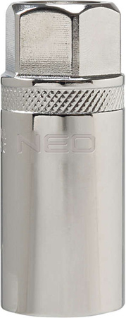 Nasadka do świec dwunastokątna ze stali CrV o rozmiarze 1/2" 21 mm Neo 08-091