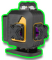 Laser liniowy samopoziomujący z wiązką zieloną Lamigo CROSS 4D