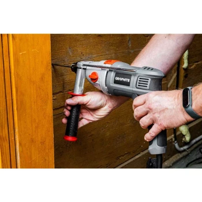 Wiertarka udarowa dwubiegowa 1050W z uchwyt kluczykowym Graphite