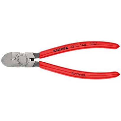 Knipex szczypce tnące boczne do tworzywa sztucznego 160mm