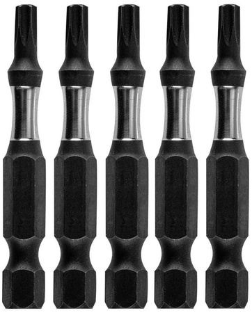 Końcówki wkrętakowe udarowe TX20 x 50 mm Neo 5 sztuk 09-584