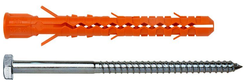 Kołek dybel ramowy MB-SS 10x300mm z wkrętem z łbem 6-kątnym Mungo opakowanie 25 sztuk