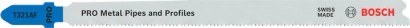 Brzeszczot do metalu T321AF 1szt PRO Metal Pipes and Profiles Bosch