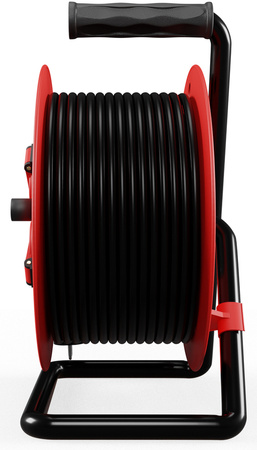 Przedłużacz elektryczny bębnowy warsztatowy o długości 50 m KEL PB-PRO/D/50M/3X1,5/H05RR-F