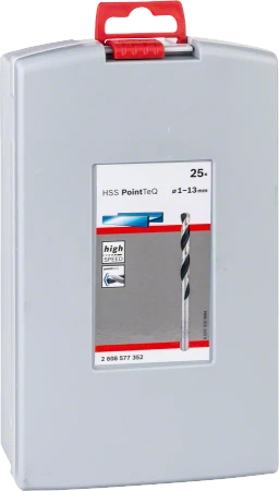 Bosch 25-częściowy zestaw wierteł do metalu HSS PointTeQ ProBox