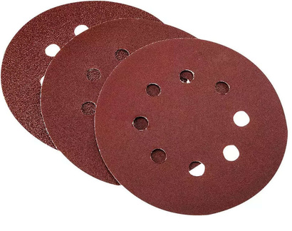 Szlifierka mimośrodowa sieciowa 450 W Graphite 125/150 mm + wymienna stopa + walizka