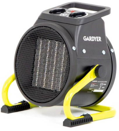 Nagrzewnica elektryczna o mocy 2 kW z regulacją Gardyer HE2000