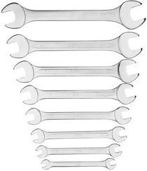 Zestaw kluczy płaskich o rozmiarach 6 - 22 mm 8 elementów Neo 09-851