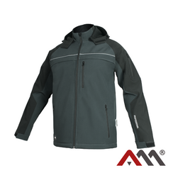 Kurtka softshell professional rozmiar XXL szara ART.MAS