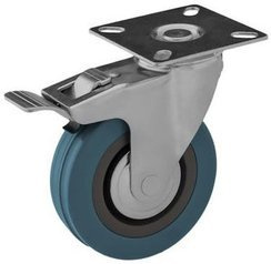 Koło obrotowe skrętne z hamulcem tworzywo-guma o średnicy 50 mm Rader CKPA-PG 50S-HC