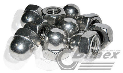 M8 NAKRĘTKA KOŁPAKOWA NIERDZEWNA A2 | OPAKOWANIE 5 SZTUK