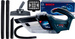 Bosch odkurzacz akumulatorowy GAS 18V-1 o pojemności 700 ml + akcesoria body korpus