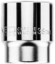 Nasadka sześciokątna krótka ze stali CrV o rozmiarze 3/4" 38 mm Neo 08-312