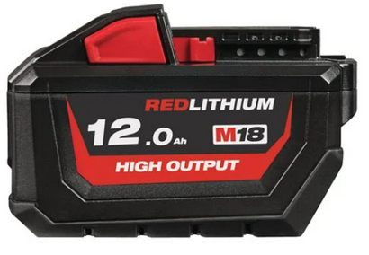 Akumulator litowo-jonowy do elektronarzędzi Milwaukee 18V o pojemności 12.0Ah M18 HB12
