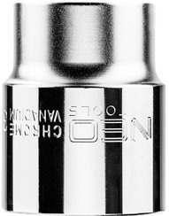 Nasadka sześciokątna krótka ze stali CrV o rozmiarze 3/4" 32 mm Neo 08-309