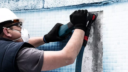 Płyta szlifierska do narzędzi wielofunkcyjnych do usuwania zaprawy i kleju Bosch EXPERT AVZ 90 RT2 90 mm