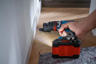 Wiertarko-wkrętarka akumulatorowa GSR 18V-90 FC + wymienny metalowy uchwyt Professional Bosch 06019K6203