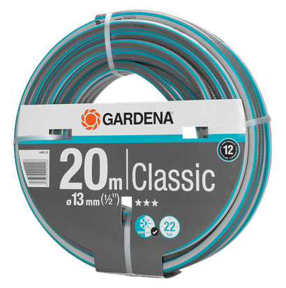 Wąż ogrodowy Gardena Classic o średnicy 13 mm 1/2'i długości 20 m 18003-20