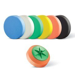 Gąbka do polerowania na szlifierkę BOLL z gwintem M14 i średnicy 150 mm czarna