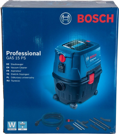Bosch odkurzacz przemysłowy GAS 15 PS HEAVY DUTY Professional