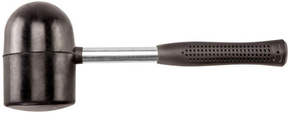 Młotek gumowy 1250 g, 90 mm, trzonek metalowy