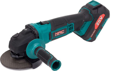 Szlifierka kątowa akumulatorowa 20V AKUMULTISYSTEM Nac 125 mm + akumulator 4.0Ah + walizka AGE-125-LI-B-20V