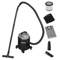 Odkurzacz warsztatowy 1200W 20L Graphite 59G614