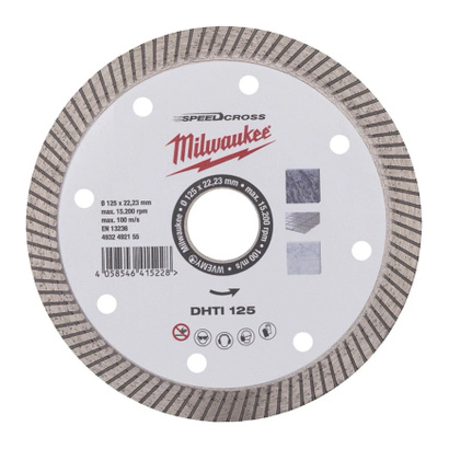 Tarcza diamentowa D125 Speedcross DHTI Milwaukee 4932492155