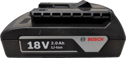 Akumulator litowo-jonowy do elektronarzędzi Bosch Professional 18V o pojemności 2,0Ah
