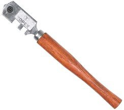 Nóż do cięcia szkła z drewnianą rączką Topex 14A710