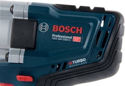 Klucz udarowy akumulatorowy Bosch Professional GDS 18V-1050 H BITURBO + akumulator 2 x 5 Ah + ładowarka + L-BOXX 136