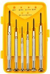 Zestaw wkrętaków precyzyjnych 6 sztuk Topex 39D559