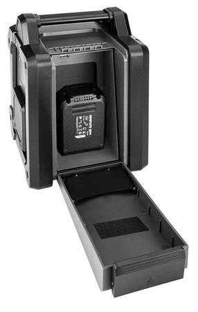 Radio budowlane akumulatorowe / sieciowe 18V + zasilacz Graphite 58GE128