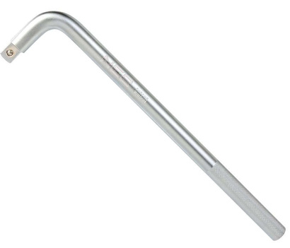 Pokrętło typu L 3/4" ze stali CrV o długości 450 mm Neo 08-557