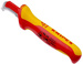 Nóż do ściągania izolacji ze stopką prowadzącą Knipex 180 mm