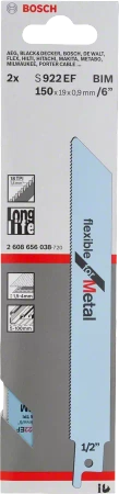 Brzeszczot do piły szablastej Flexible for Metal Bosch S 922 EF do metalu